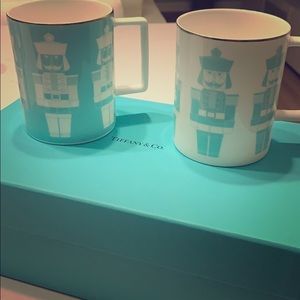 Tiffany Robot Mugs x2